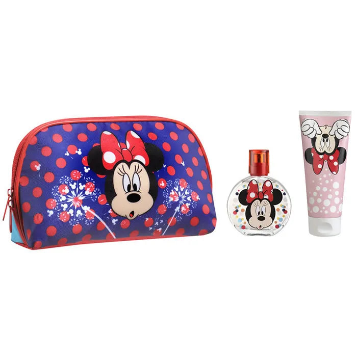 Disney Minnie Eau De Toilette Spray 50ml Set 3 Pieces - By Mio Perfumería