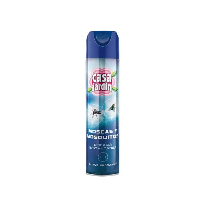 Casa Jardin Insecticide Flies And Mosquitoes Soft Fragrance 800ml - By Mio Perfumería