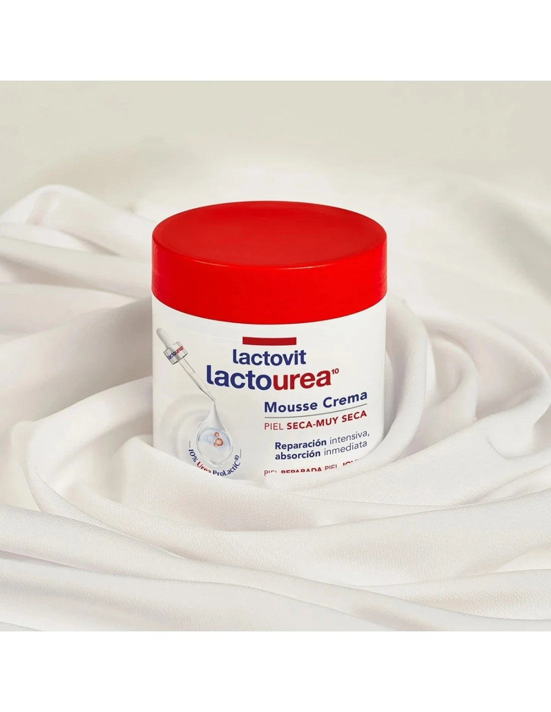 Lactovit Mousse Crema 400 Urea - By Mio Perfumería