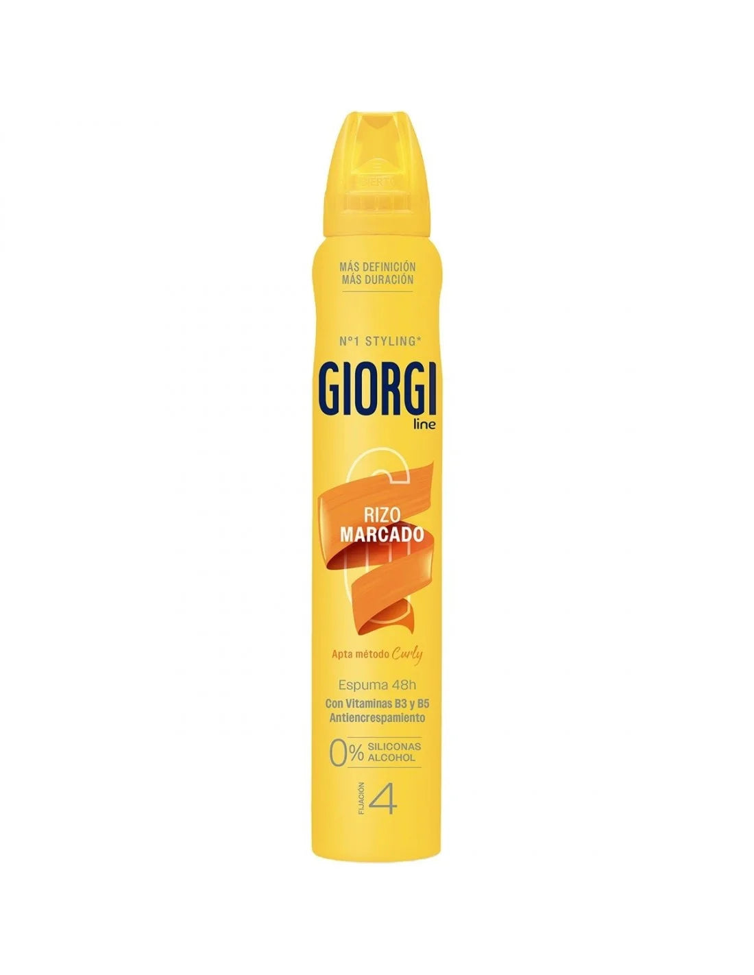 Giorgi Line Rizos Marcados Espuma Fijadora Método Curly N4 250ml - By Mio Perfumería