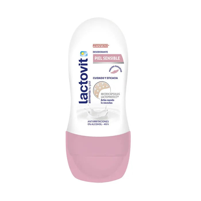 Lactovit Sensitive Deodorant Roll On 50ml - By Mio Perfumería
