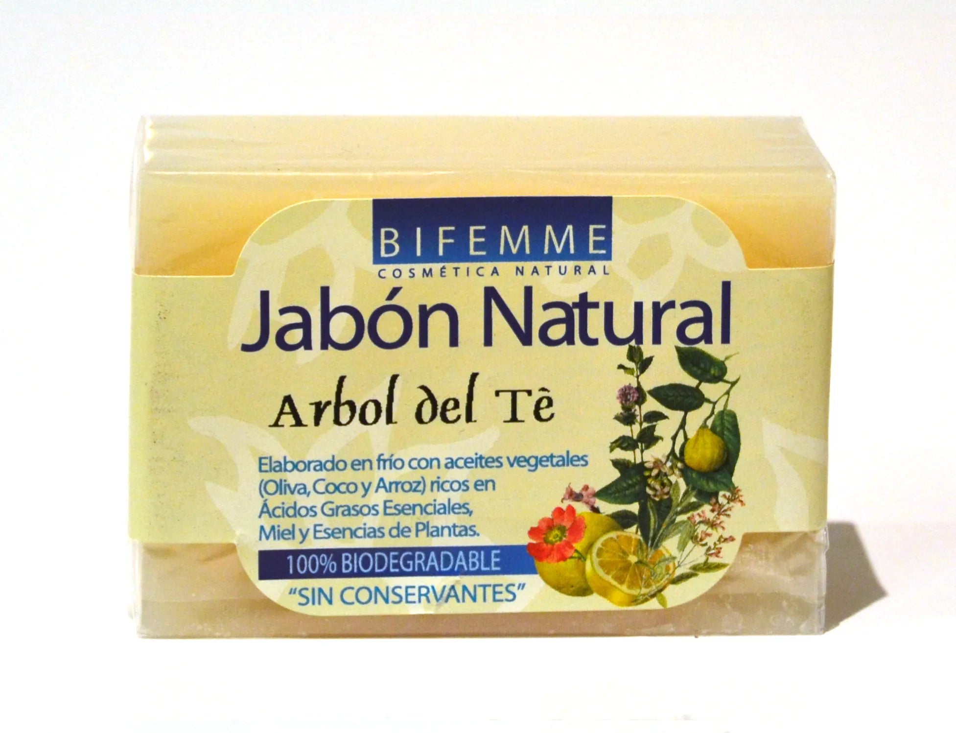Ynsadiet Jabon Tee Tree Oil 100g Bifemme - By Mio Perfumería