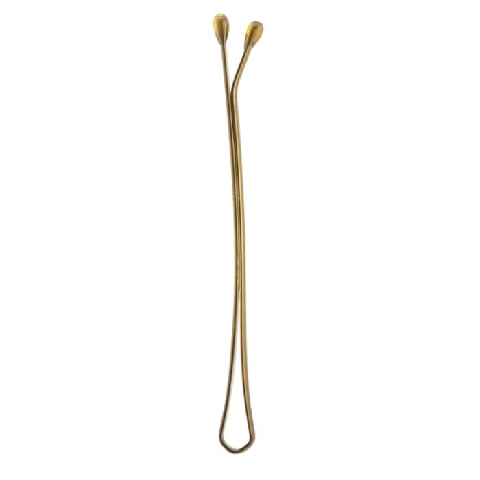 Beter Flat Clips Bronze 60mm 12 Units - By Mio Perfumería