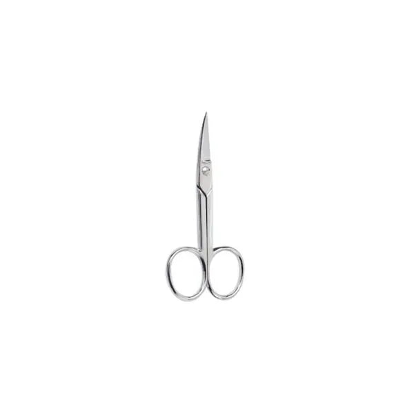 Beter Chrome Plated Curved Manicure Scissors 9cm - By Mio Perfumería