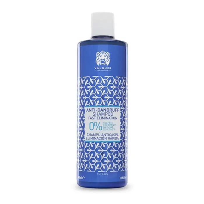 Valquer Anti-Dandruff Shampoo 0% Fast Elimination 400ml - By Mio Perfumería