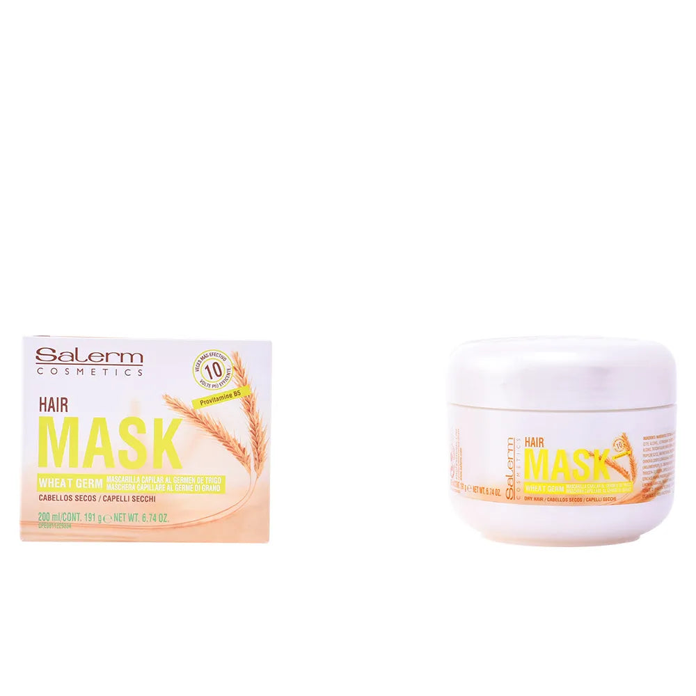 Salerm Cosmetics Wheat Germ Hair Mask 200ml - By Mio Perfumería