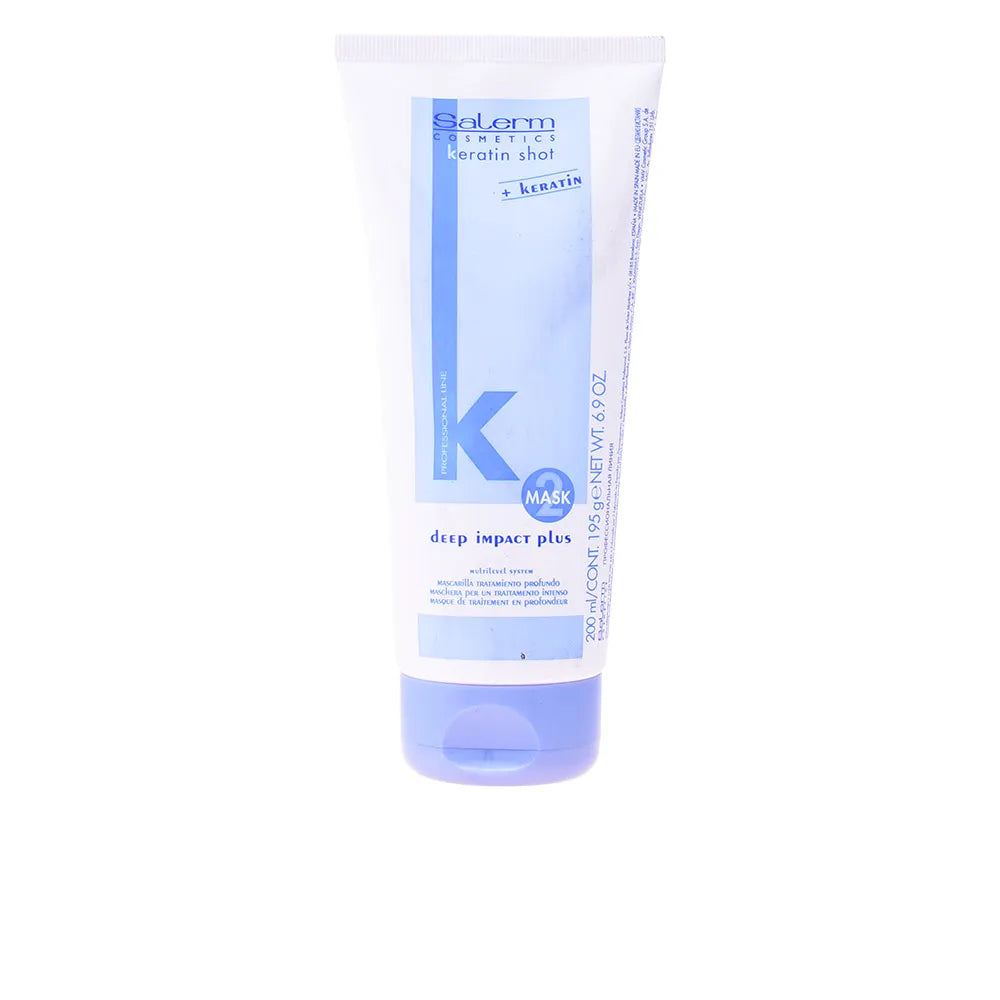 Salerm Cosmetics Keratin Shot Mask Deep Impact Plus 200ml - By Mio Perfumería