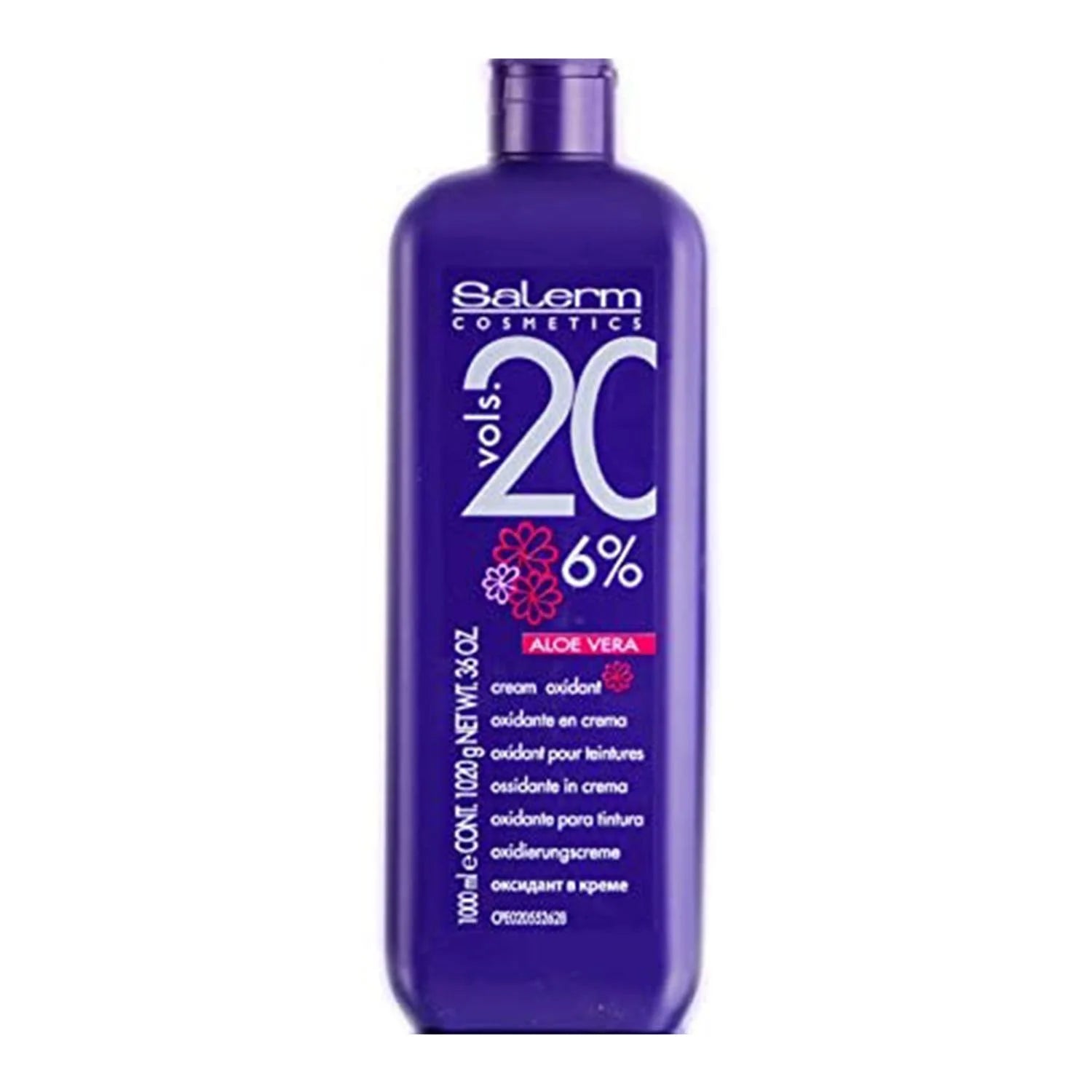 Salerm Cosmetics Salerm Aloe Vera 6 Vol 20 Crema Oxidante 1000ml