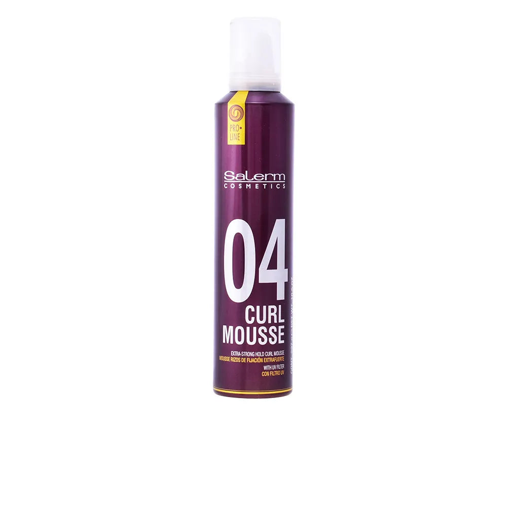 Salerm Cosmetics 04 Curl Mousse Extra Strong 405ml - By Mio Perfumería