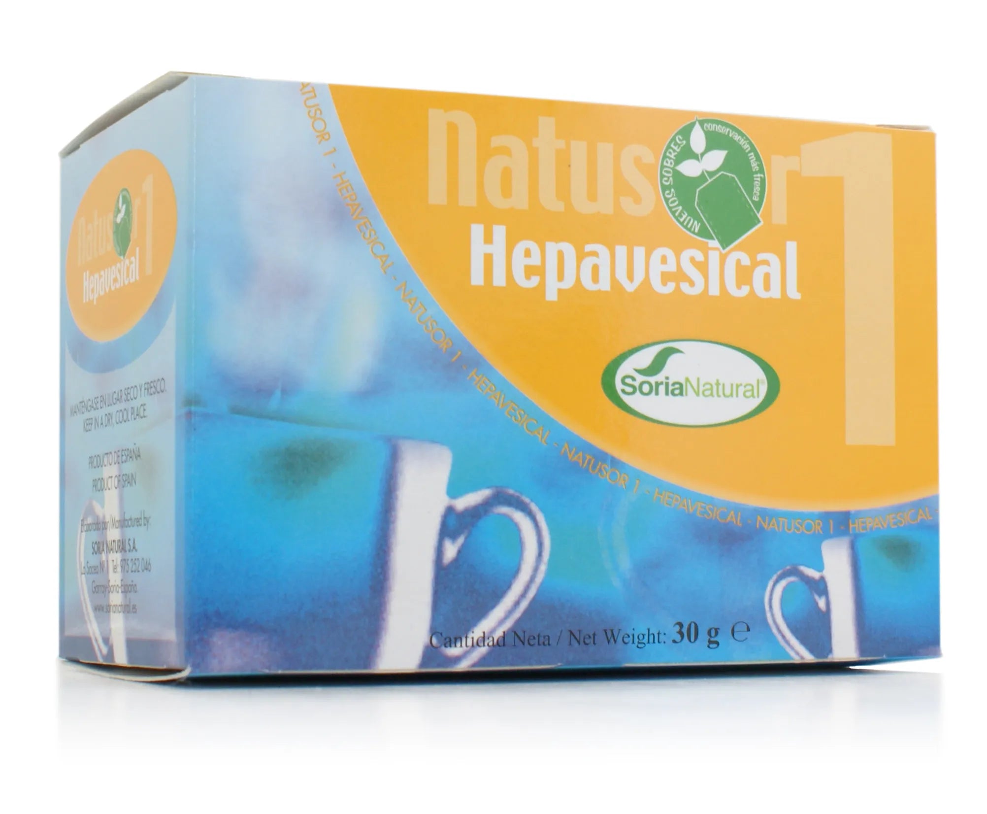 Soria Natusor 1 Hepavesical 20 Filtros - By Mio Perfumería