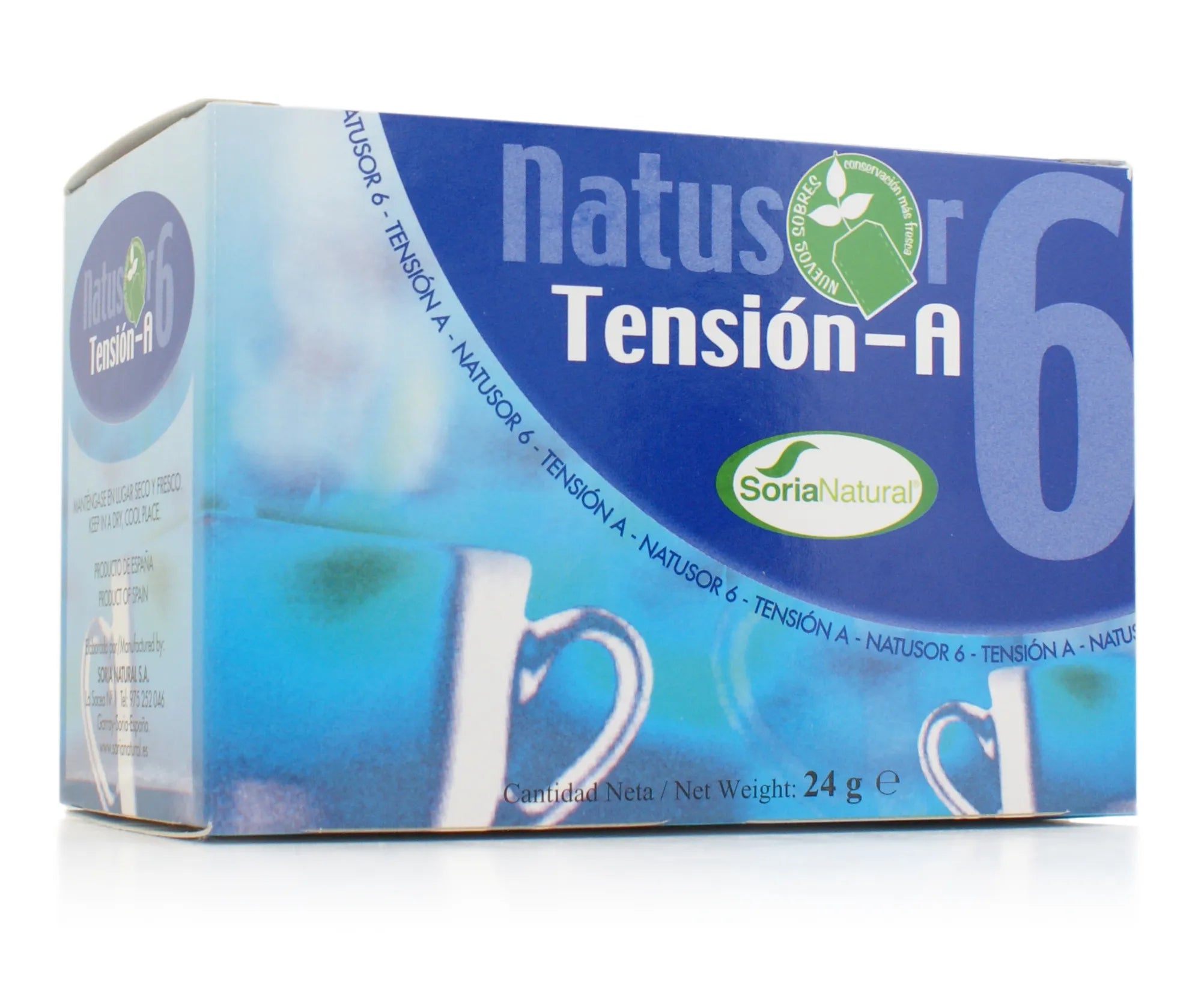 Soria Natusor 6 Tension-A 20 Filtros - By Mio Perfumería
