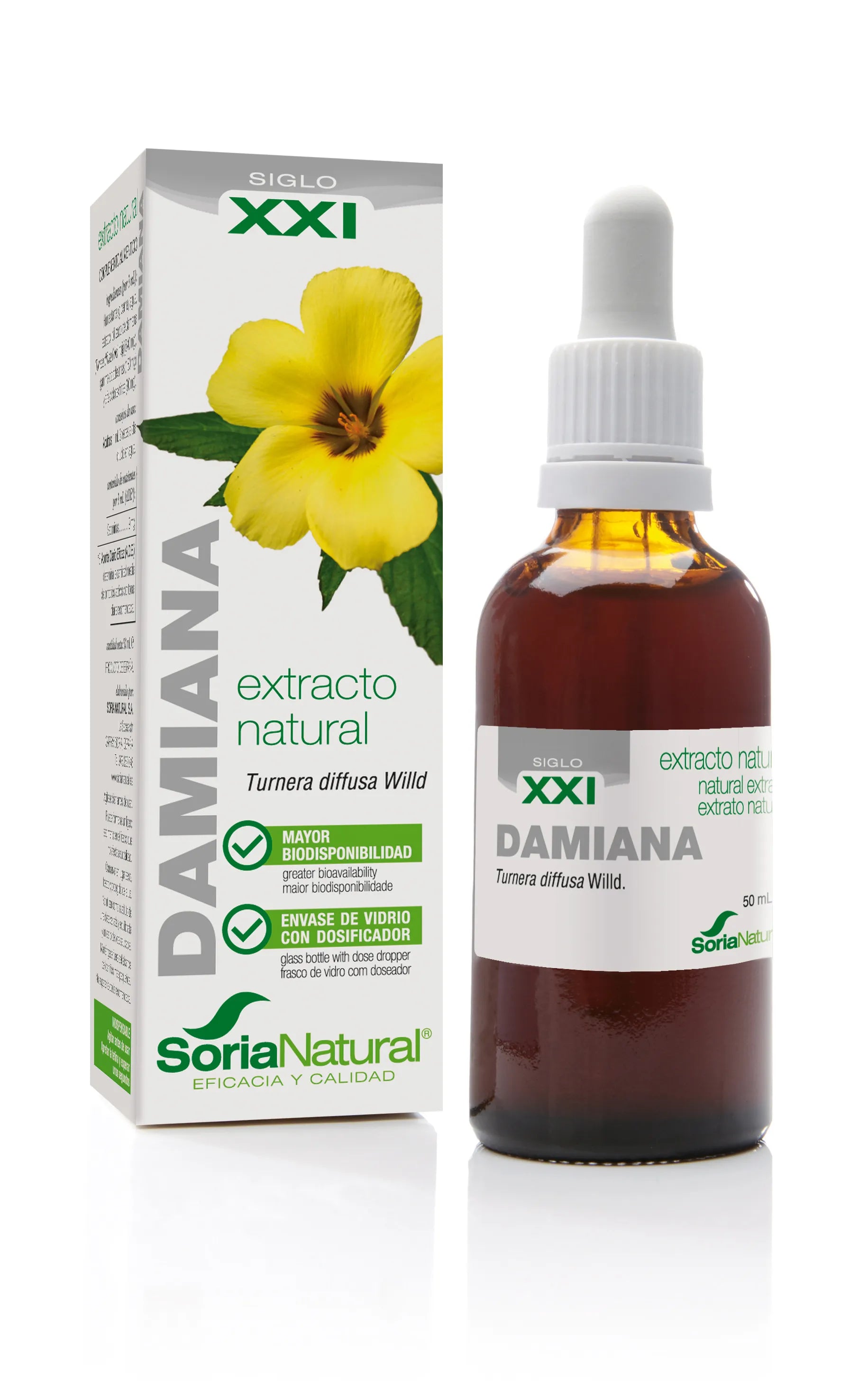 Soria Extracto Damiana S Xxi 50ml - By Mio Perfumería