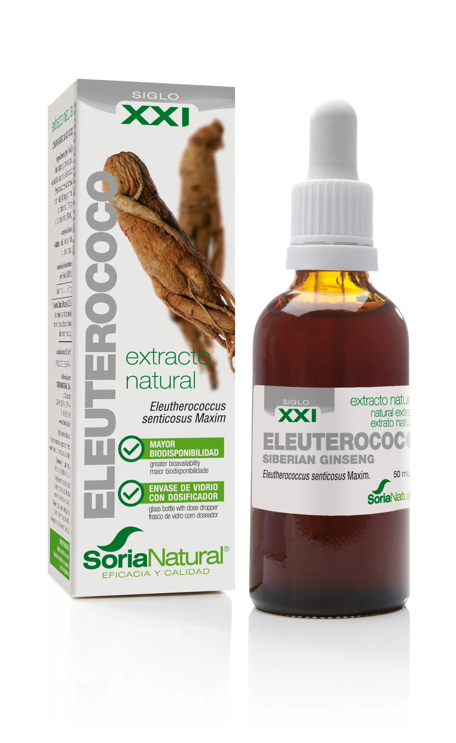 Soria Extracto Eleuterococo S Xxi 50ml - By Mio Perfumería