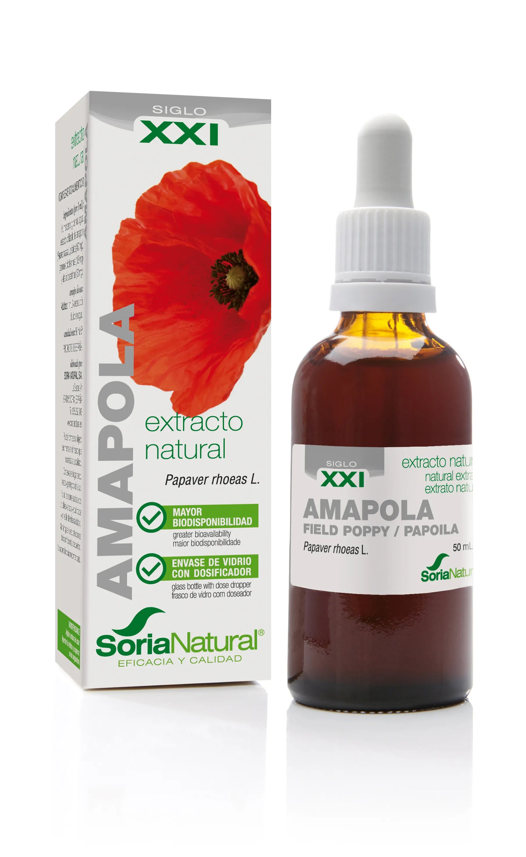 Soria Extracto Amapola S Xxi 50ml - By Mio Perfumería
