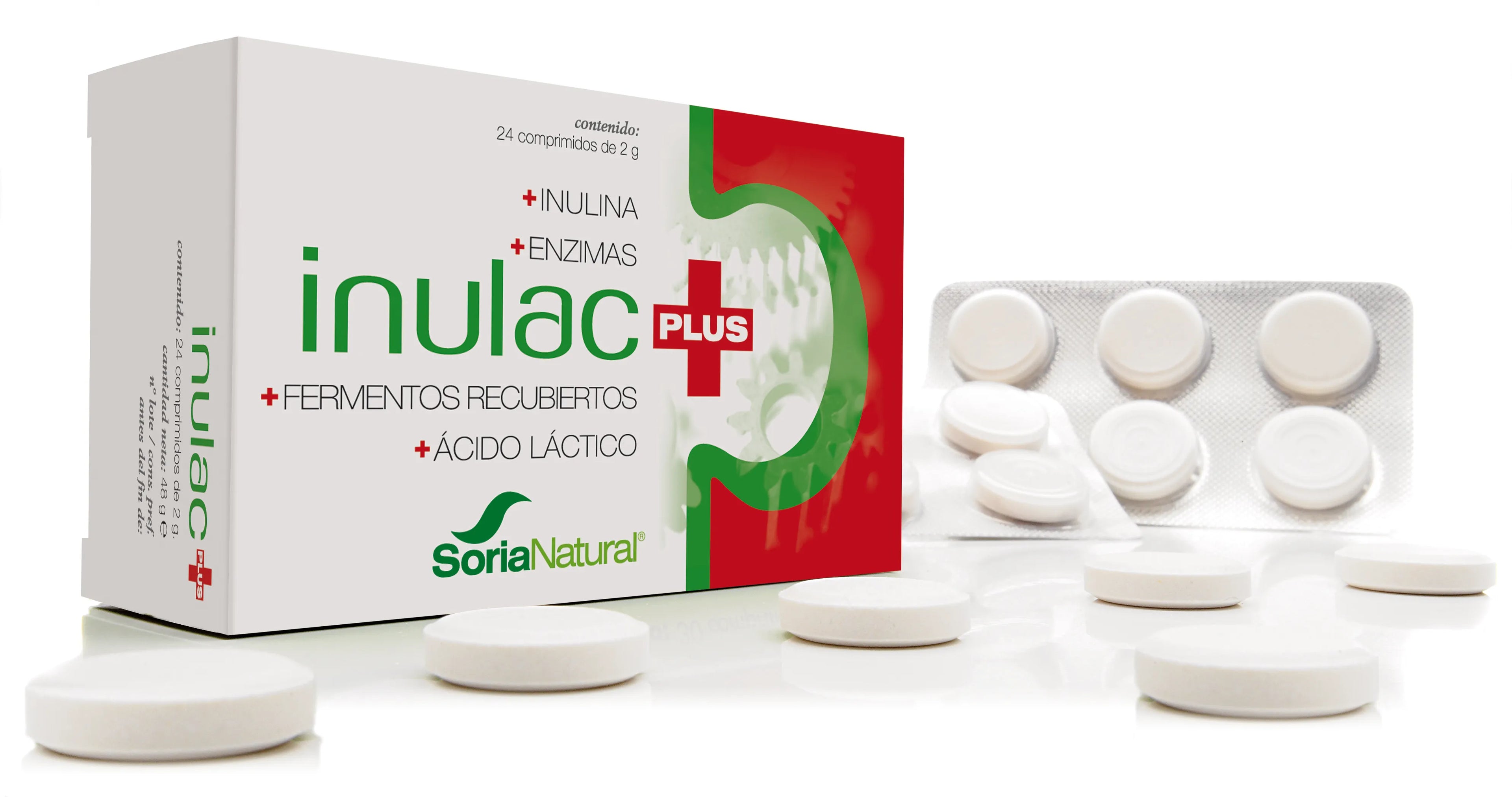 Soria Inulac Plus 2g X 24 Comp - By Mio Perfumería
