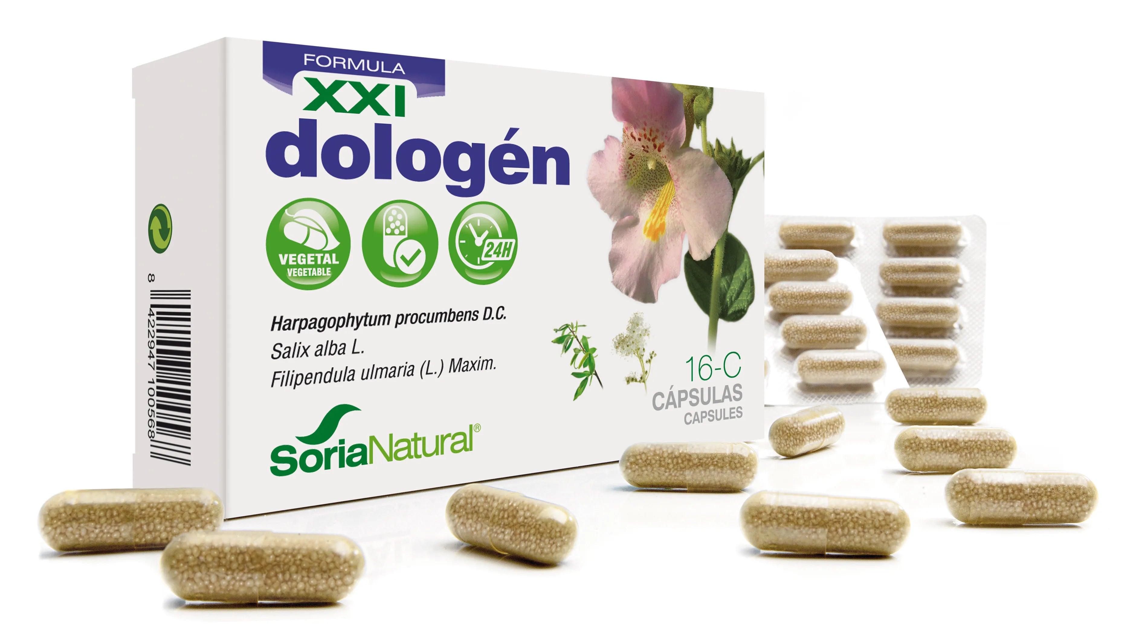 Soria 16-C Dologen 30 Caps Liberacion Prolongada - By Mio Perfumería