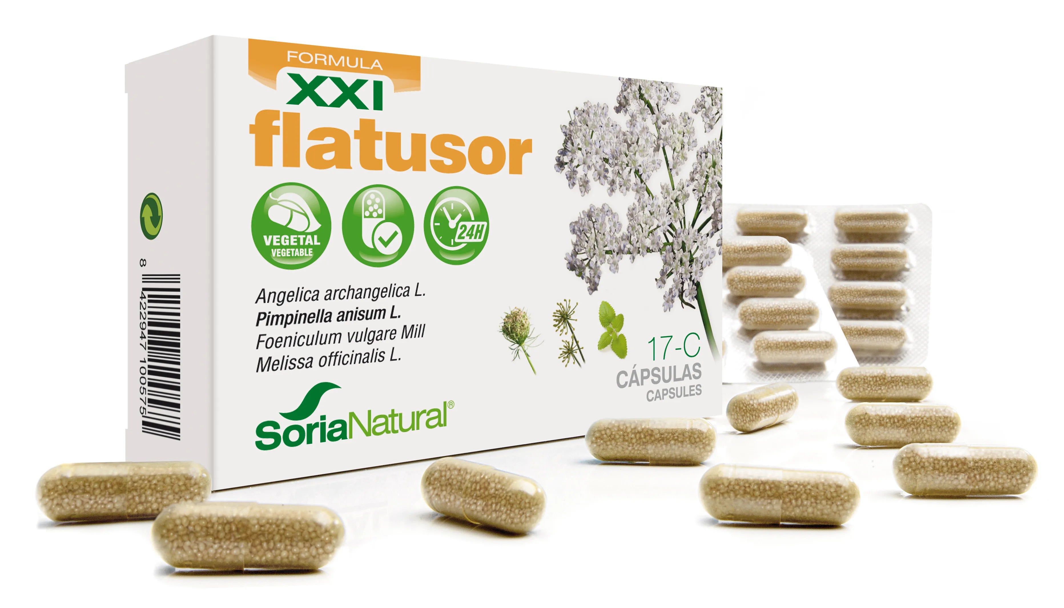 Soria 17-C Flatusor 30 Caps Liberacion Prol Sxxi - By Mio Perfumería