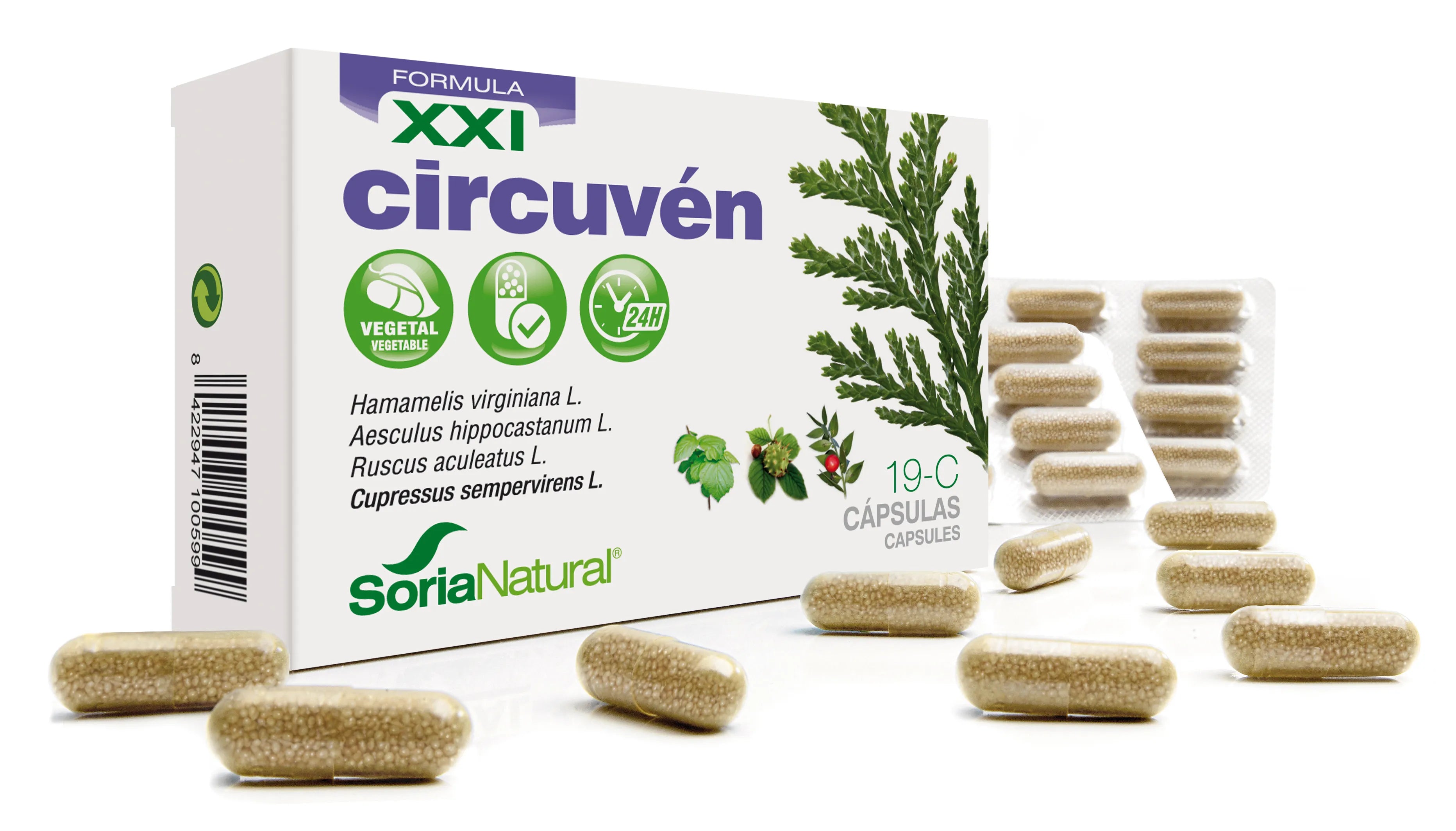 Soria 19-C Circuven 30 Caps - By Mio Perfumería