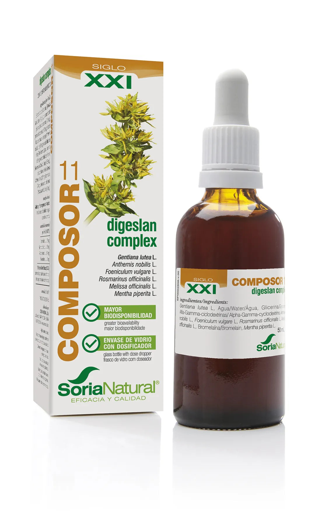 Soria Composor 11 Digeslan Complex Siglo Xxi 50ml - By Mio Perfumería
