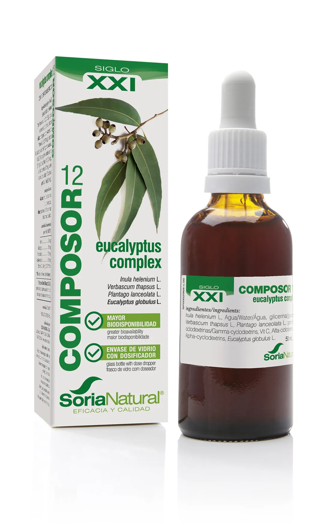 Soria Composor 12 Eucalypthus S Xxi 50ml - By Mio Perfumería