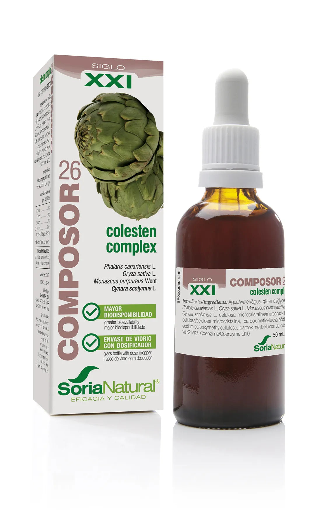 Soria Composor 26 Phalaris S Xxi 50ml - By Mio Perfumería