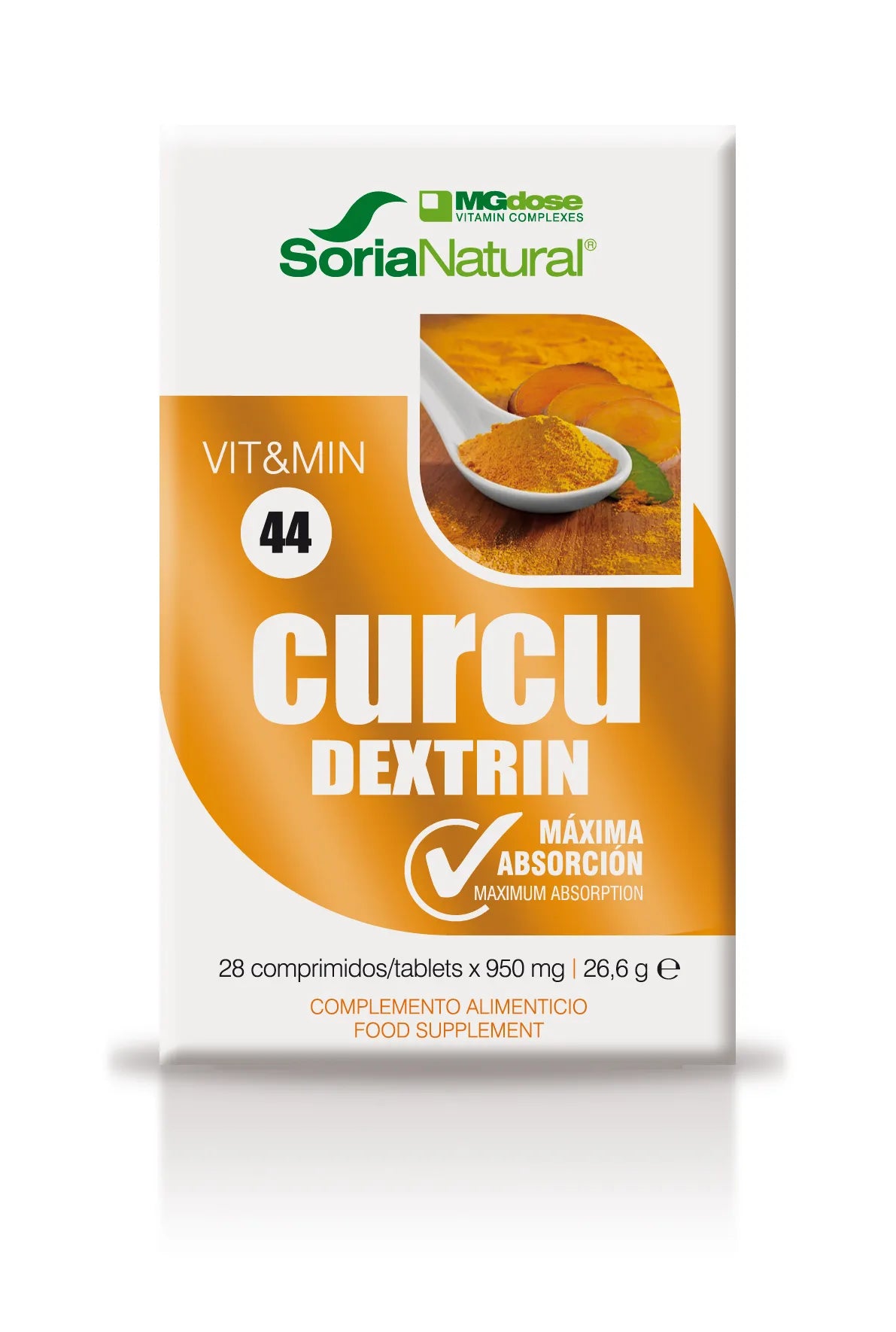 Mgdose Curcu Dextrin - By Mio Perfumería