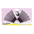 Eurostil Acanalado Clips Acero Con Bolita Negra 50mm Pack 1un - By Mio Perfumería