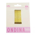 Eurostil Ondina Clips 50mm Bola Bronce 12un - By Mio Perfumería