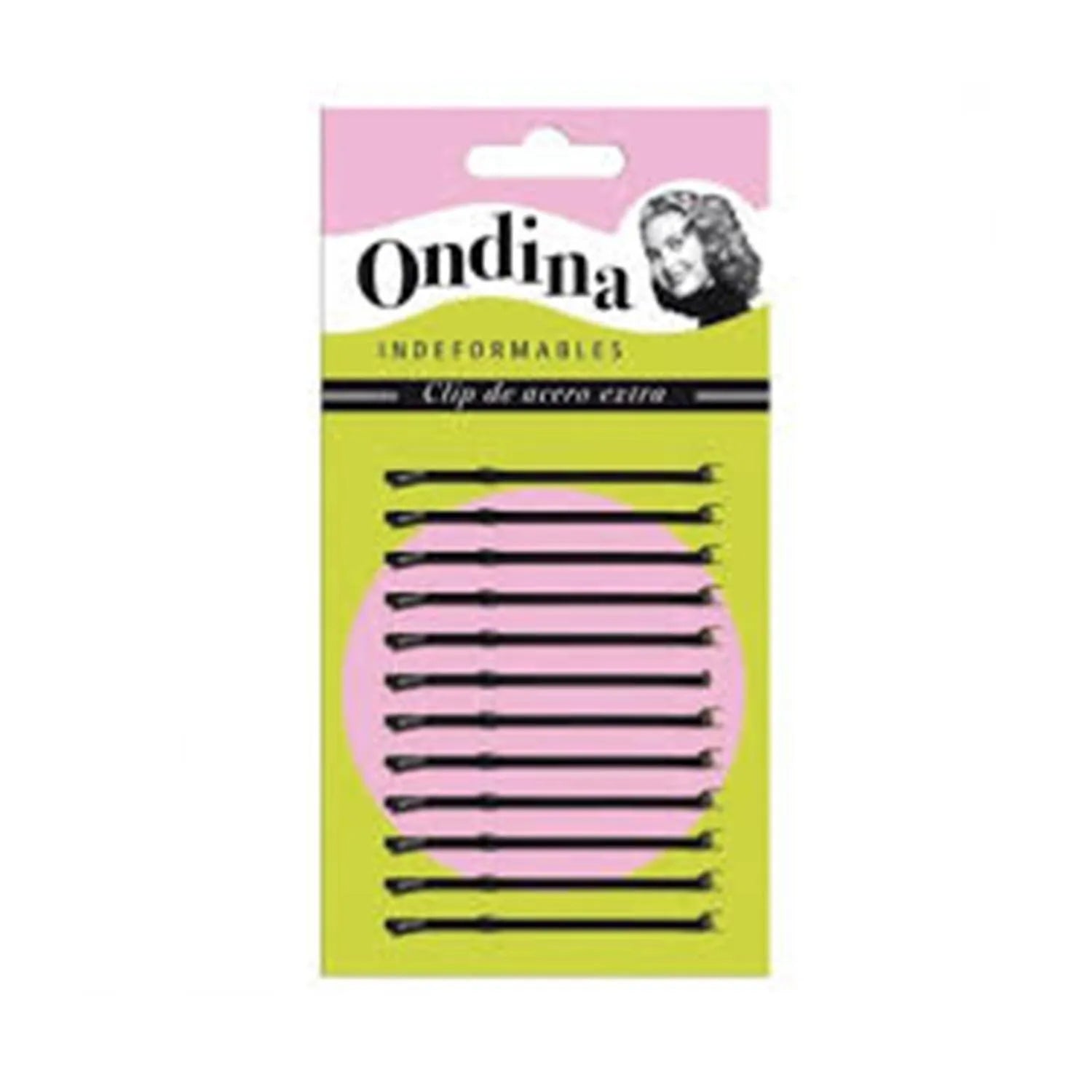 Eurostil Bola Negro Negro Clips Ondina 70mm Carton 1un - By Mio Perfumería