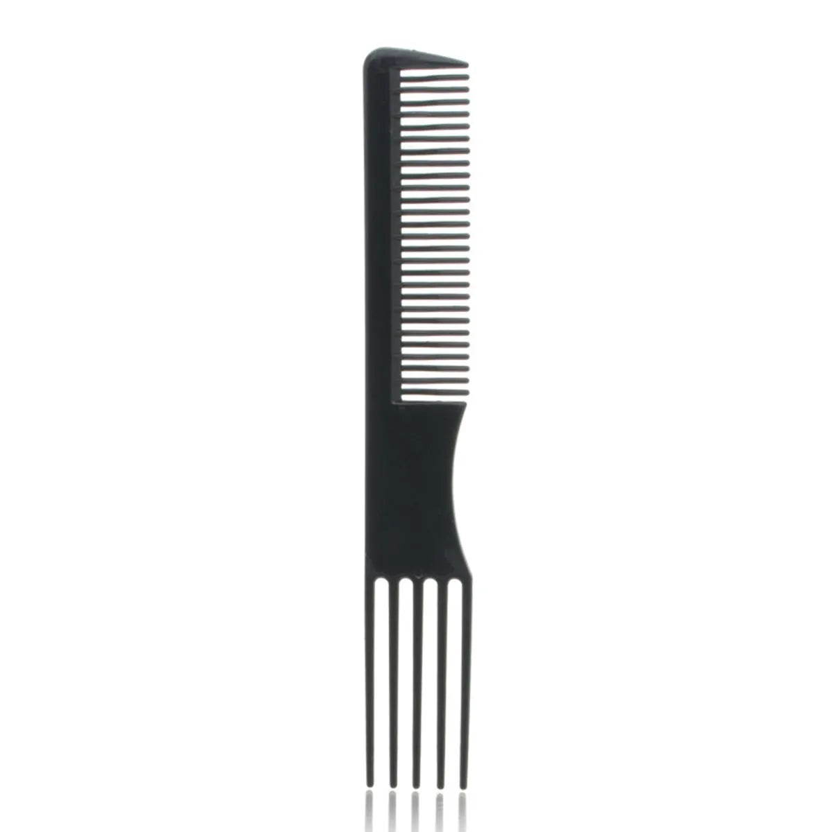 Eurostil Curvado Peine Negro Negro 19cm 1un - By Mio Perfumería