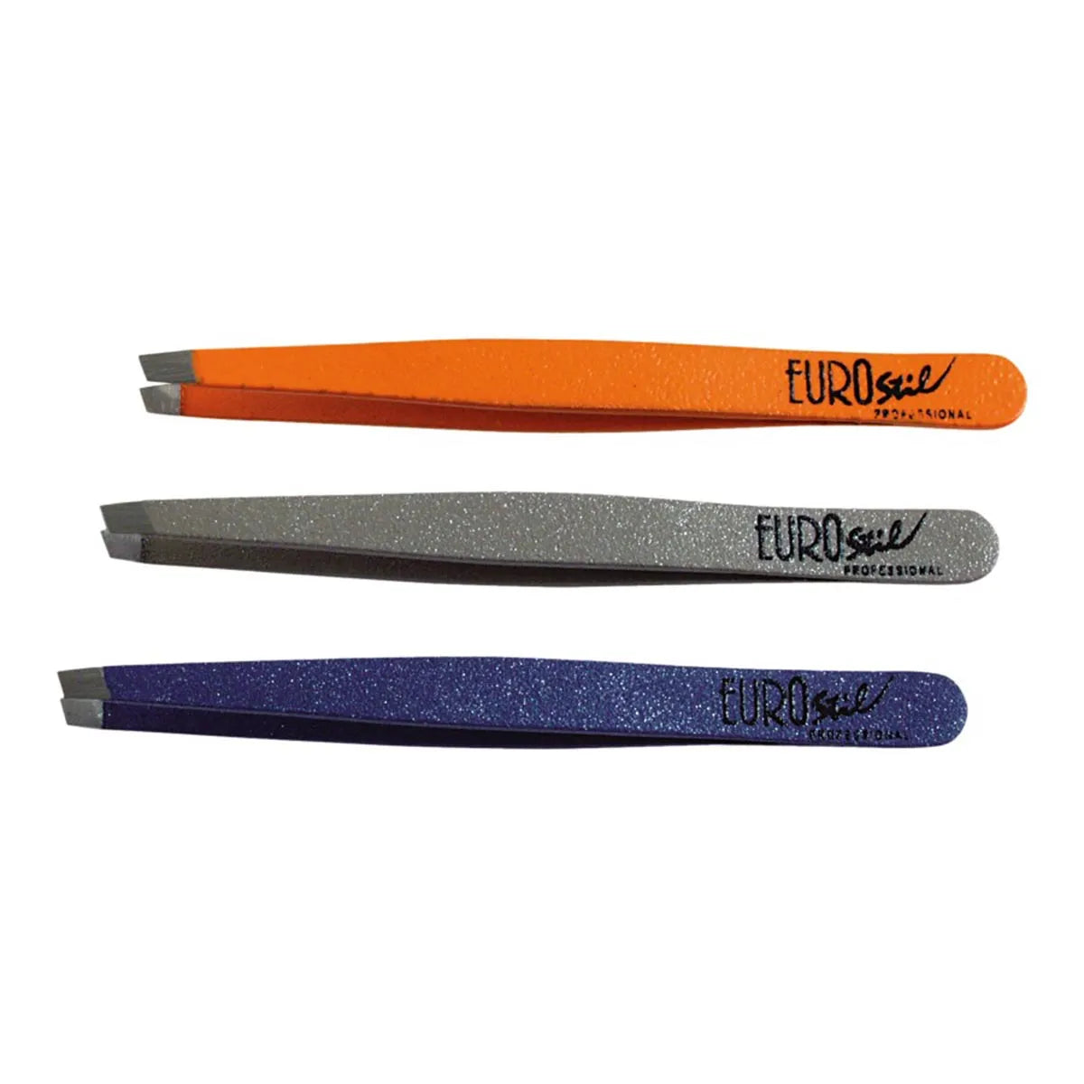 Eurostil Mediana 8cm Pinza De Depilar Colores 1un - By Mio Perfumería