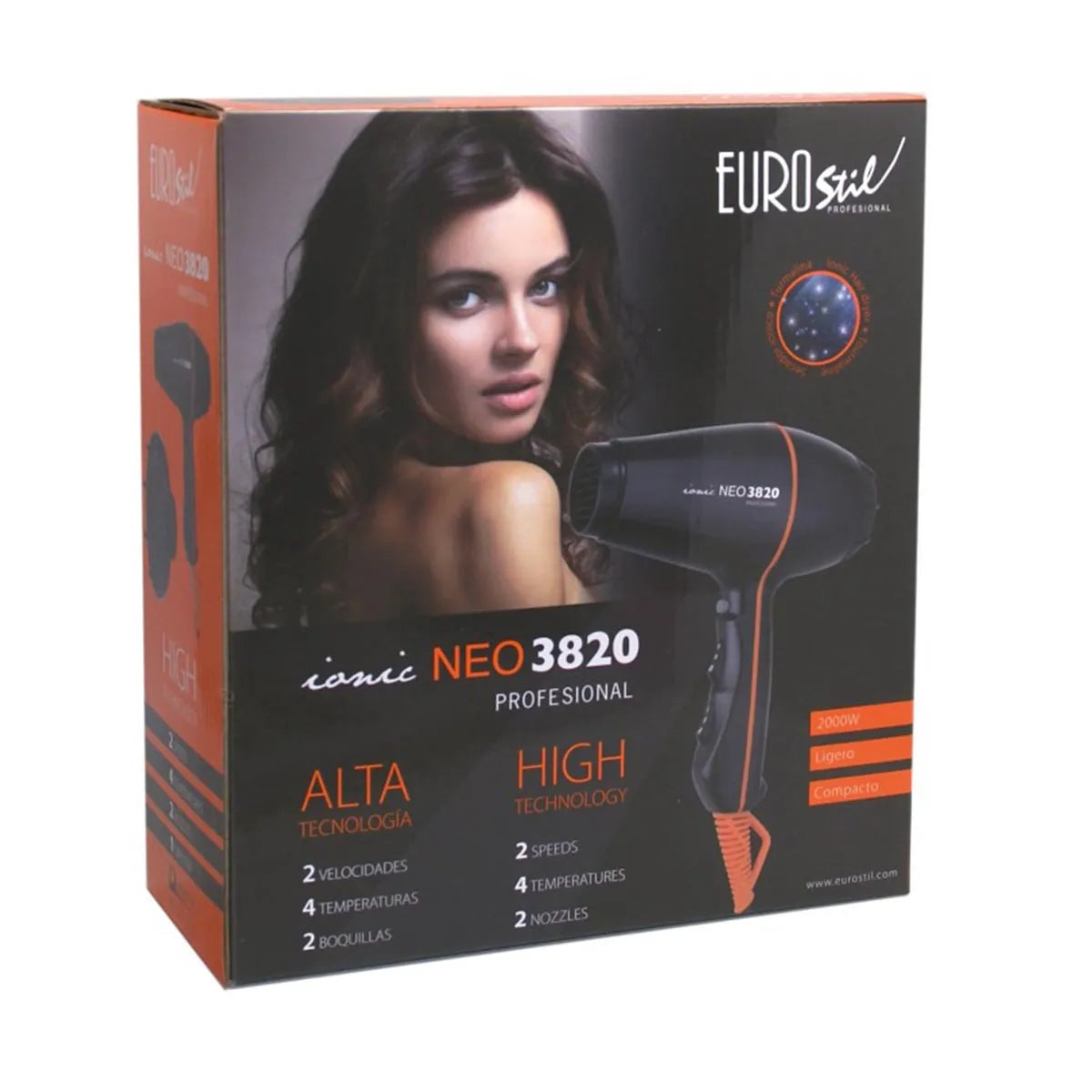 Eurostil Ionic Neo3820 Profesional Secador 2000w 1un - By Mio Perfumería