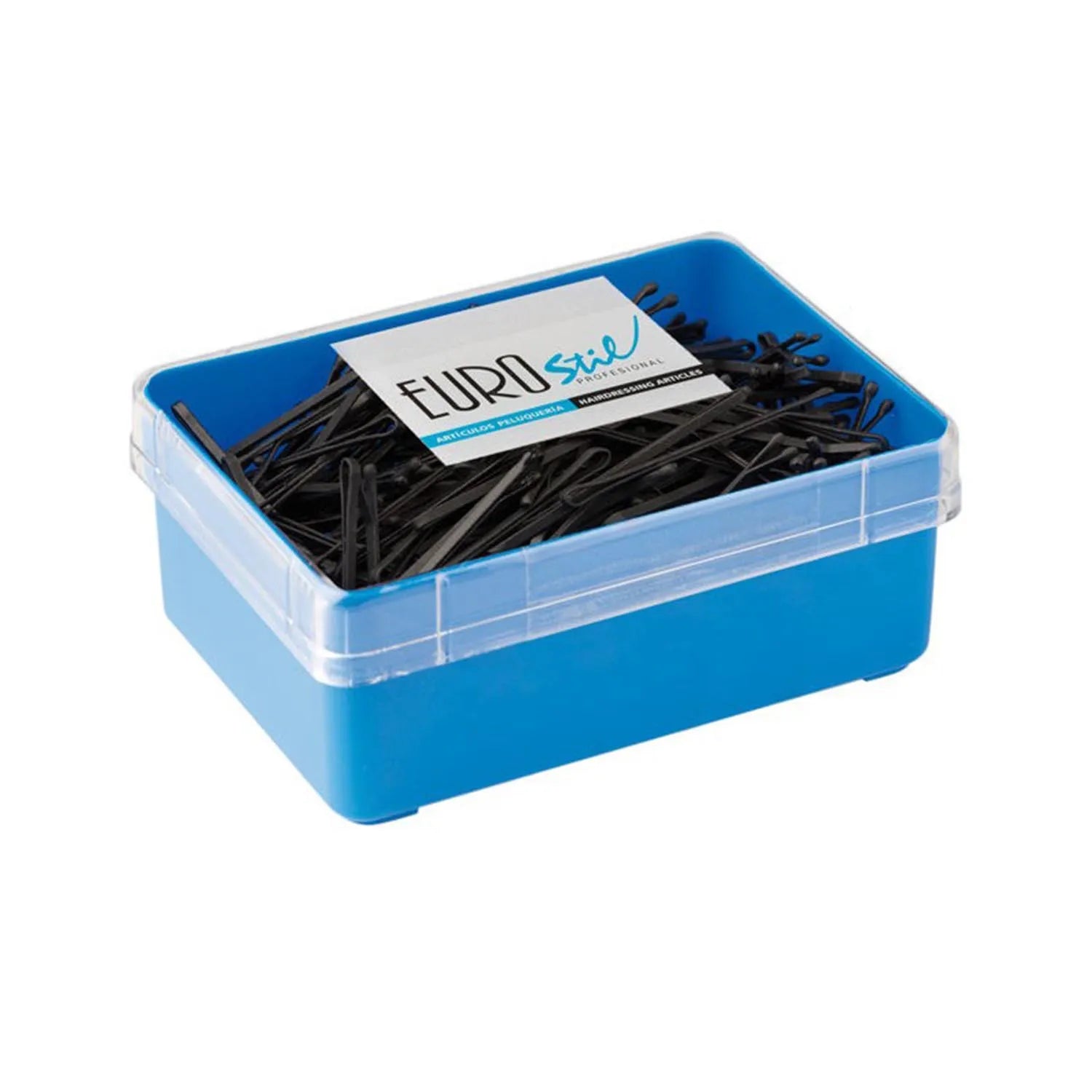 Eurostil Anti-Deslizante Caja Clips Negro Negro 50mm 1un - By Mio Perfumería