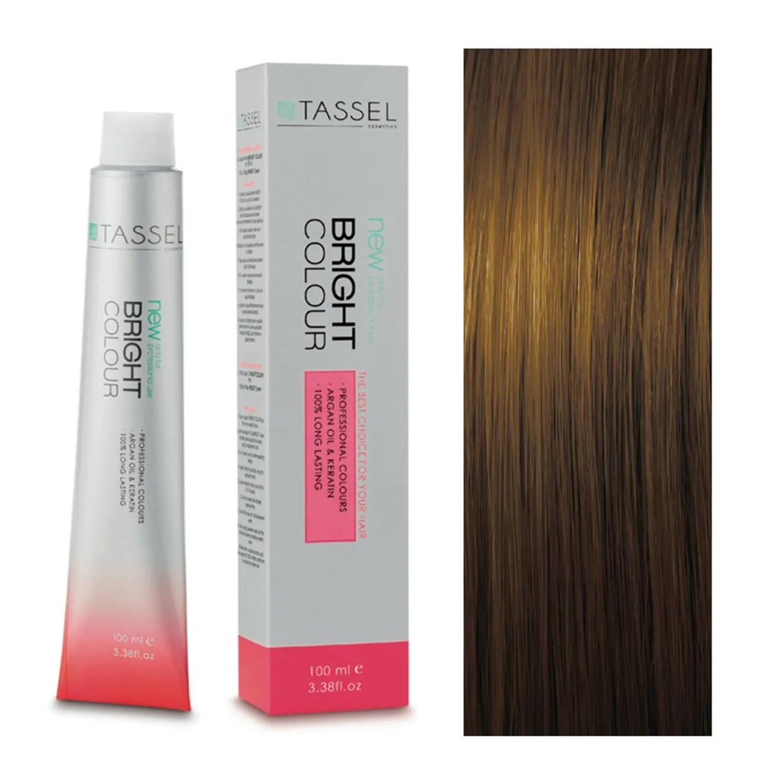 Eurostil Bright Colour Tinte N7,7 Rubio Medio Marron 1un - By Mio Perfumería
