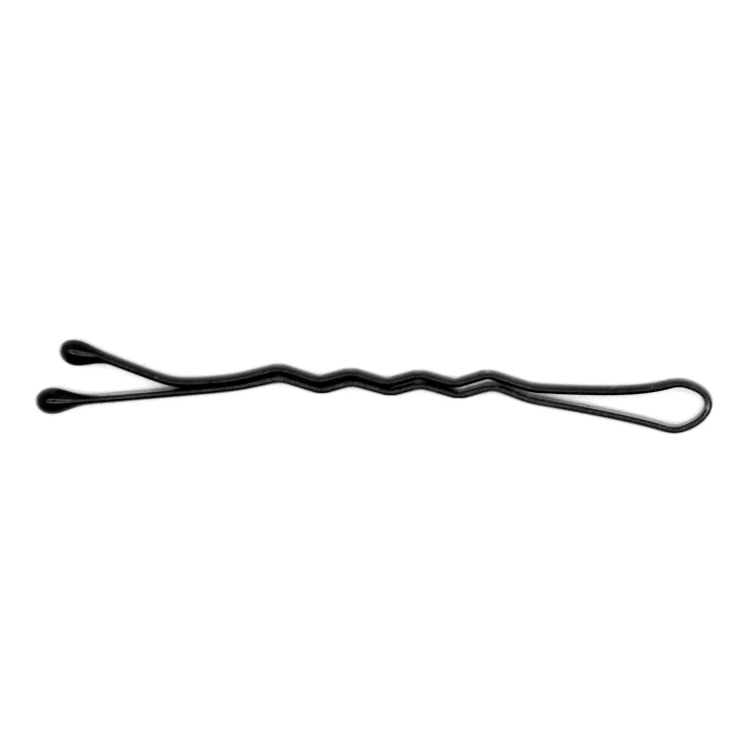 Eurostil Cabello Caja De Clips Doble Onda Negro Negro 24un - By Mio Perfumería