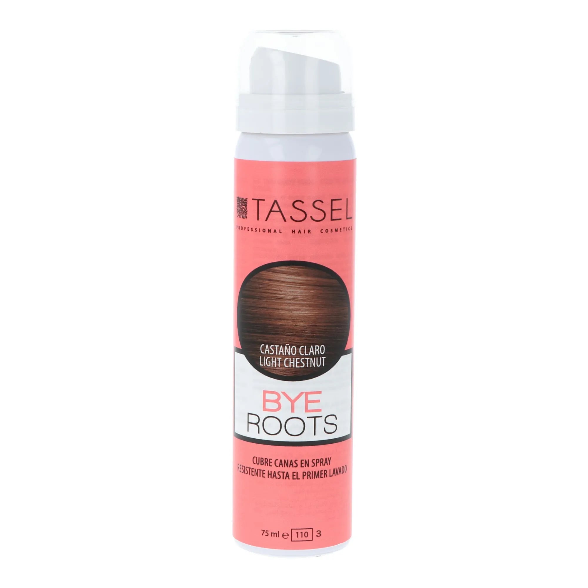 Eurostil Tassel Bye Roots Cubre Canas En Spray Castaño Claro 75ml - By Mio Perfumería