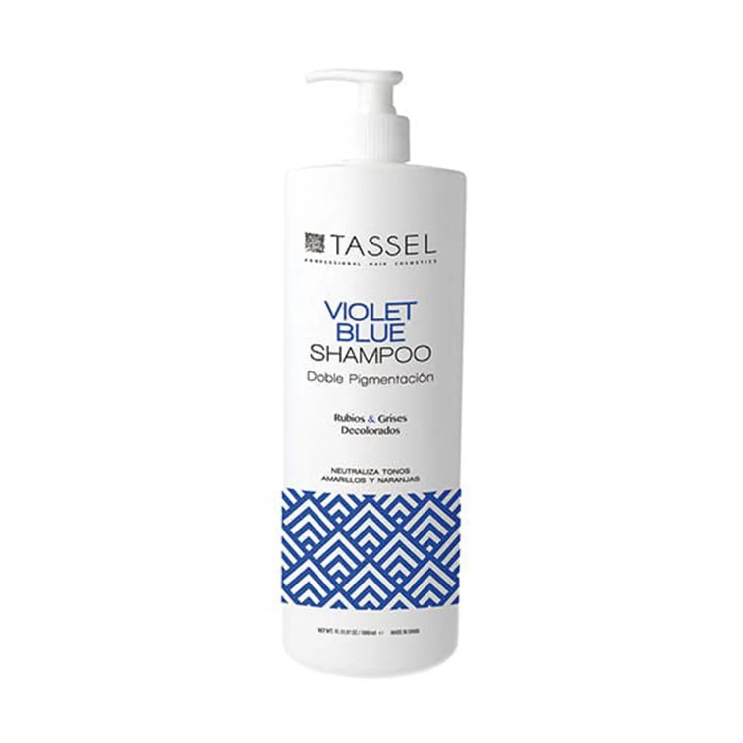 Eurostil Tassel Champu Violet Blue 1000ml - By Mio Perfumería