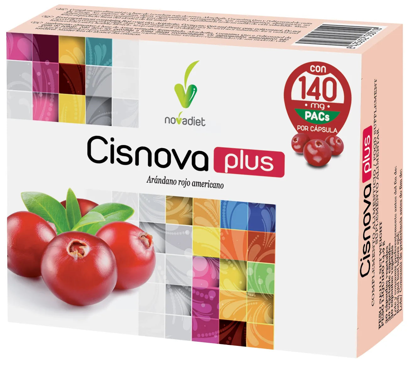 Novadiet Cisnova Plus 60 Capsulas Vegetales - By Mio Perfumería