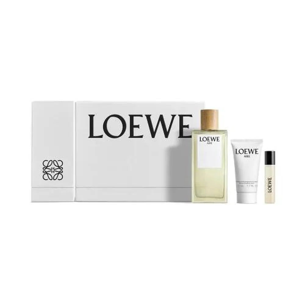 Set Aire Loewe Edt 100ml Mini 10ml Emulsion 50ml