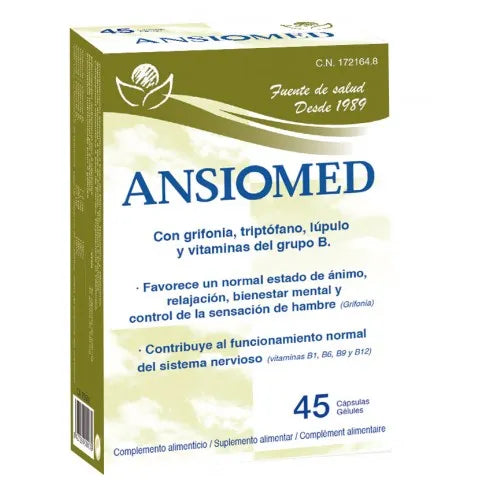Bioserum Ansiomed 45 Caps - By Mio Perfumería