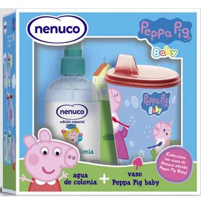 Nenuco Peppa Pig Eau De Cologne Spray 240ml Set 2 Pieces - By Mio Perfumería