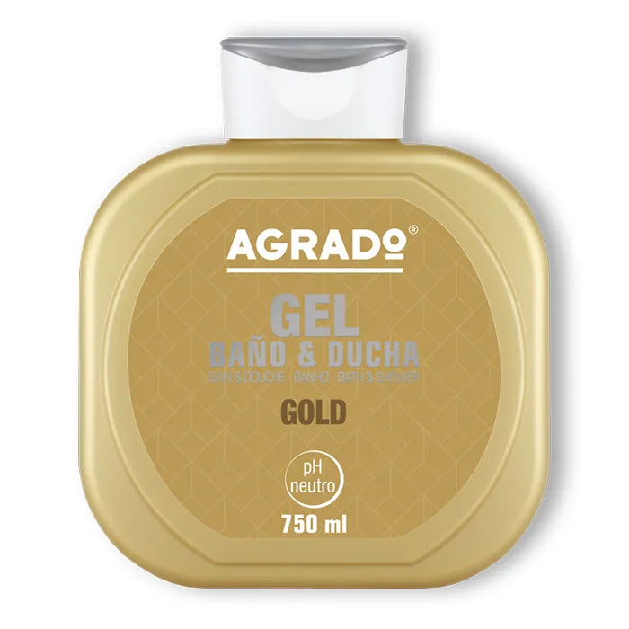 Agrado Gold Shower Gel 750ml - By Mio Perfumería