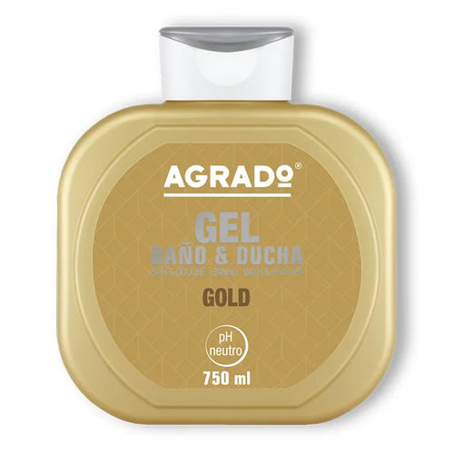 Agrado Gold Shower Gel 750ml - By Mio Perfumería