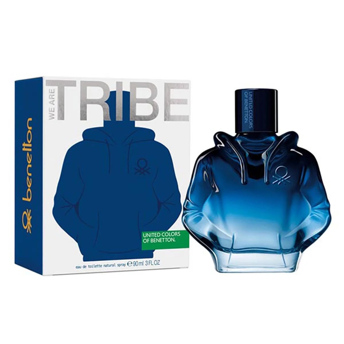 Benetton We Are Tribe Eau De Toilette Naturao 90ml Spray - By Mio Perfumería