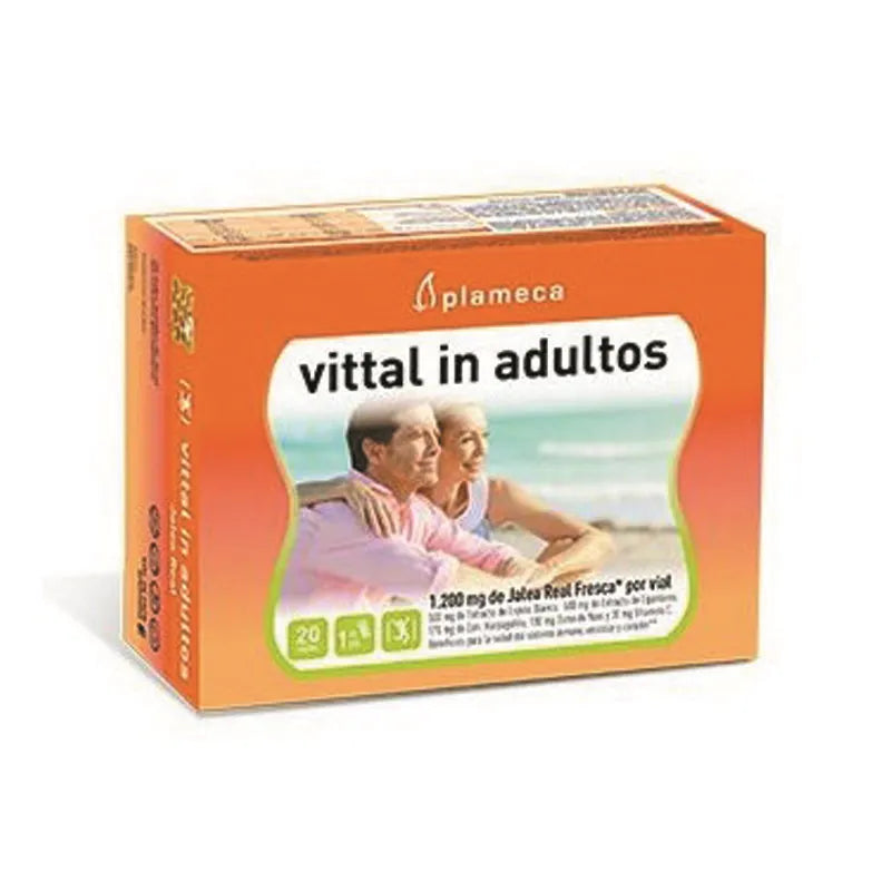 Plameca Vittal In Adultos Renovado 20 Viales - By Mio Perfumería