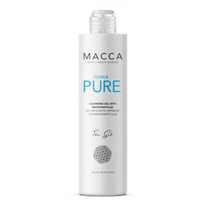Macca Clean & Pure Cleansing Gel With Microparticules 200ml - By Mio Perfumería