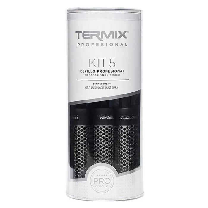 Termix Professional Brush Kit 5 Units - By Mio Perfumería
