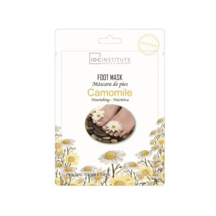 IDC Institute  Nourishing Chamomile Foot Mask 40g - By Mio Perfumería