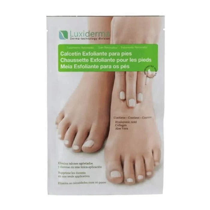 Luxiderma Exfoliating Sock For Feet 2 Units - By Mio Perfumería
