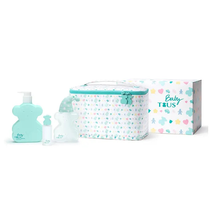 Baby Tous Eau De Cologne Spray 100ml Set 4 Pieces - By Mio Perfumería